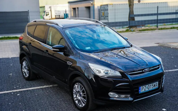 ford małopolskie Ford Kuga cena 50000 przebieg: 143122, rok produkcji 2014 z Poznań